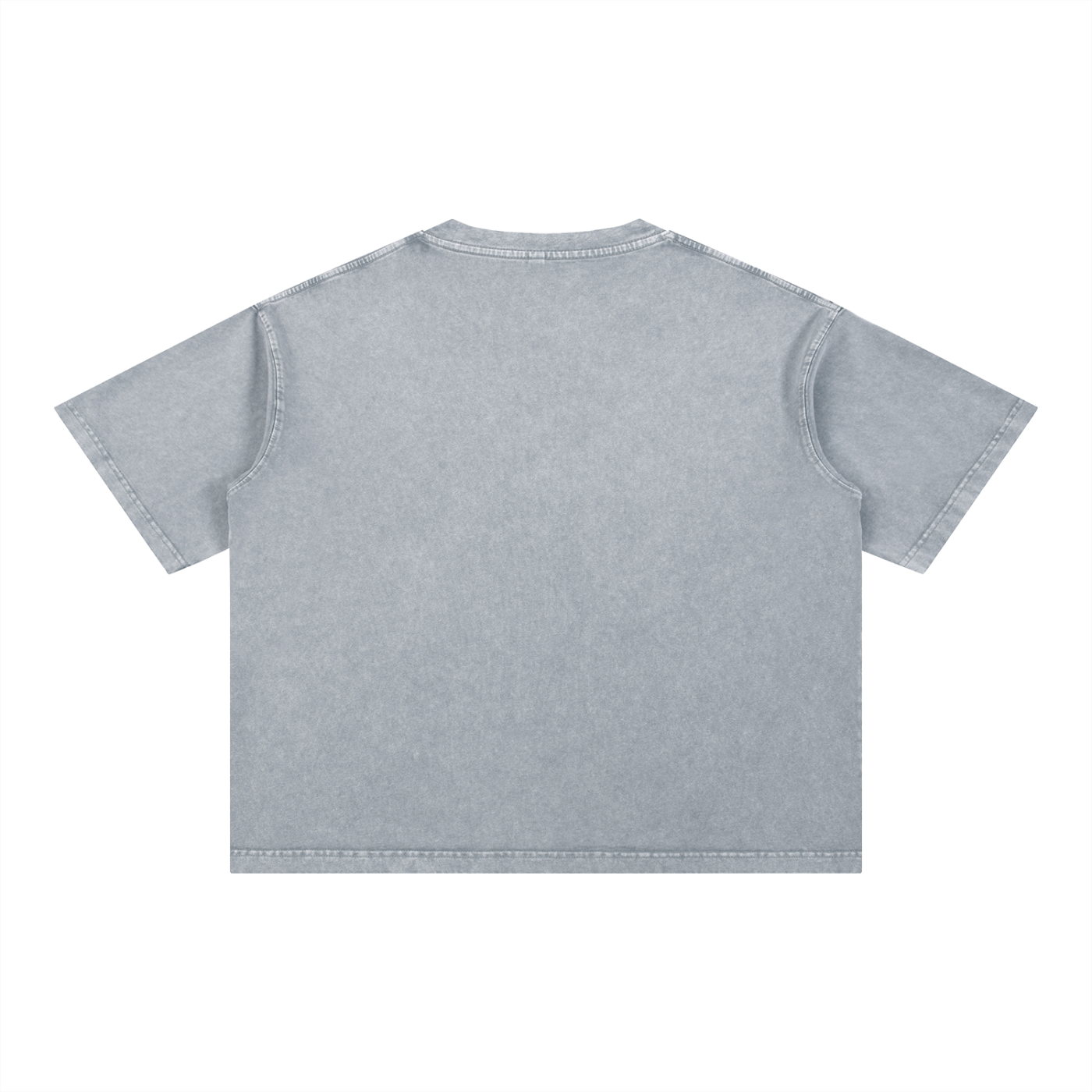 Unisex Mineral Wash Boxy Cotton T-Shirt