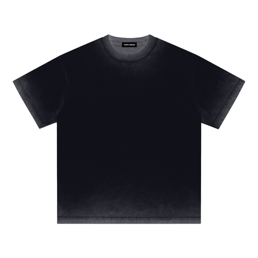Unisex Reverse Dyed Loose Cotton T-Shirt