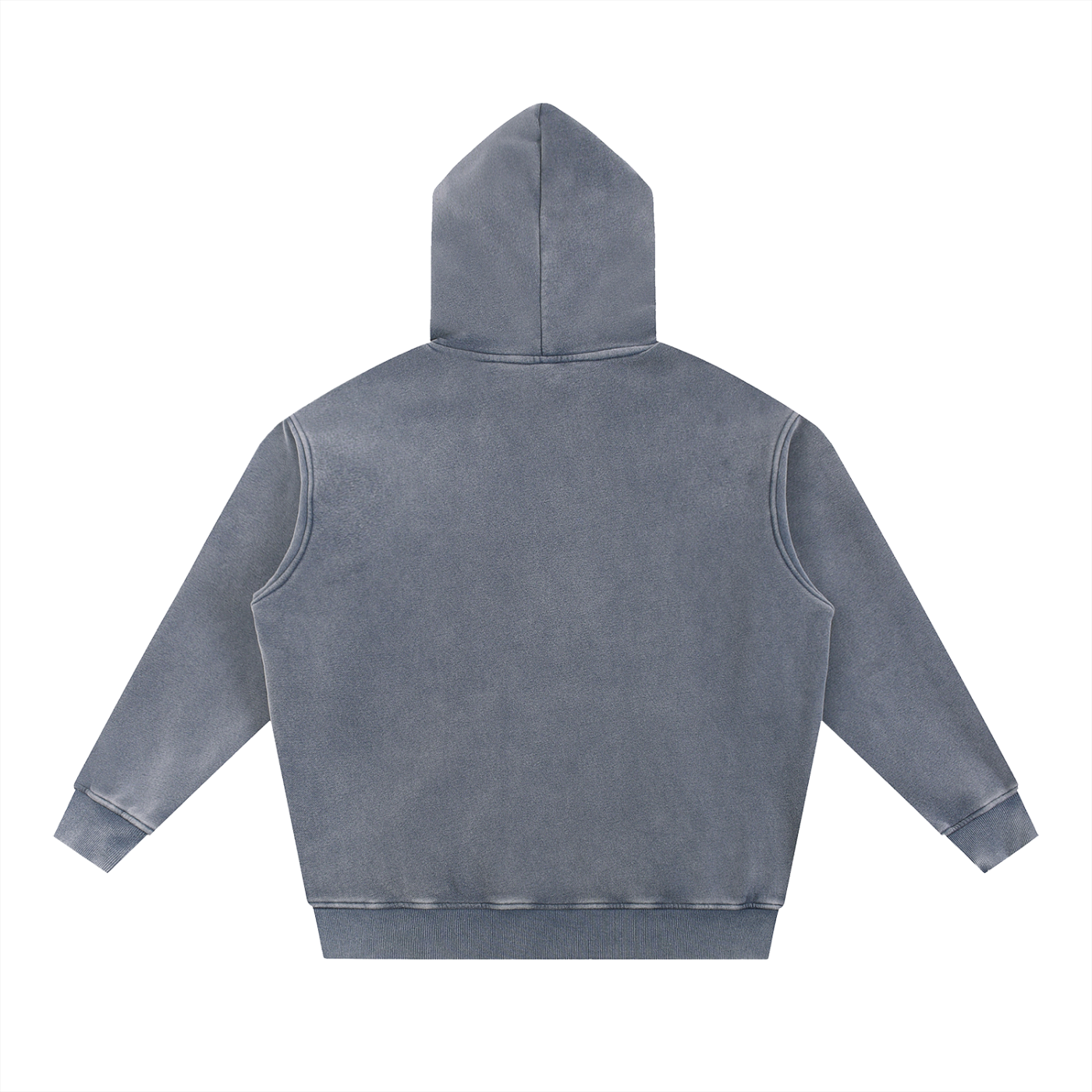 Unisex Snow Wash Fleece Oversize Hoodie