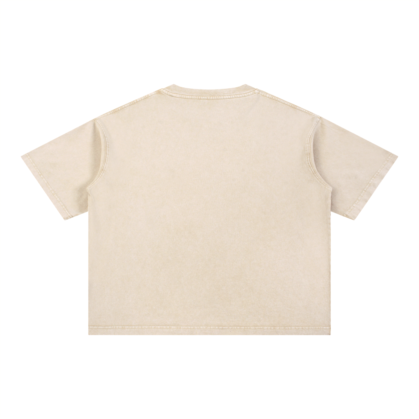 Unisex Mineral Wash Boxy Cotton T-Shirt