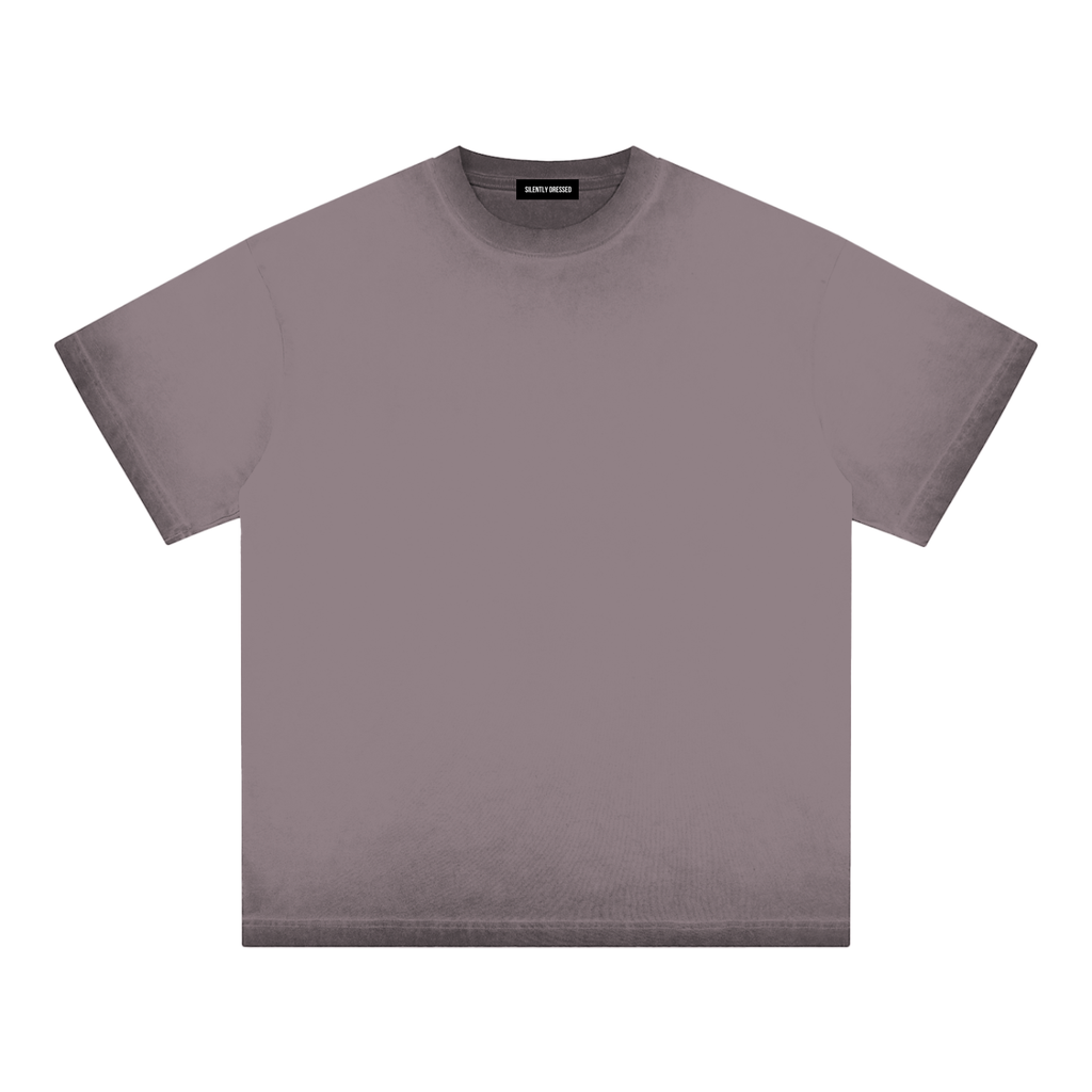 Unisex Reverse Dyed Loose Cotton T-Shirt