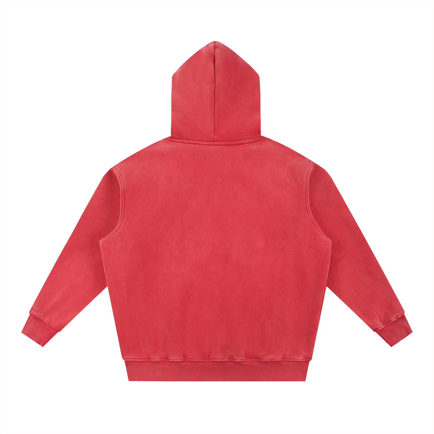 Unisex Snow Wash Fleece Oversize Hoodie