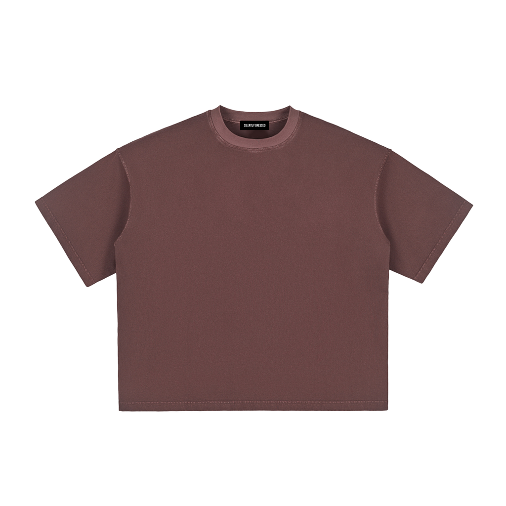 Unisex Vintage Washed Boxy T-Shirt