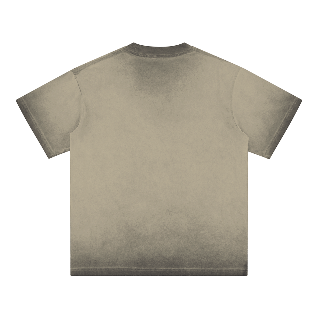 Unisex Reverse Dyed Loose Cotton T-Shirt