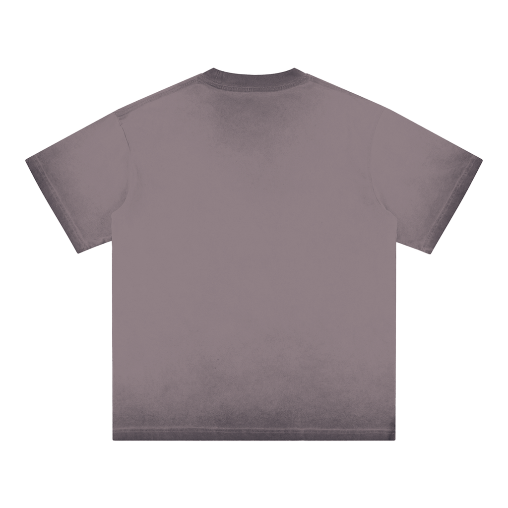 Unisex Reverse Dyed Loose Cotton T-Shirt