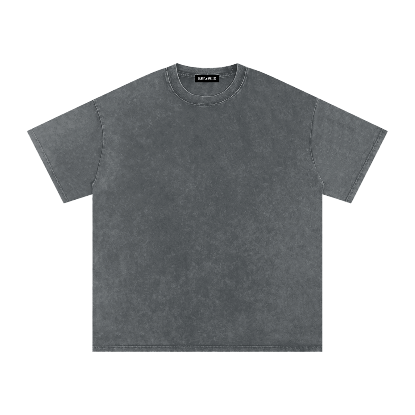 Unisex Snow Washed Oversized Cotton T-Shirt