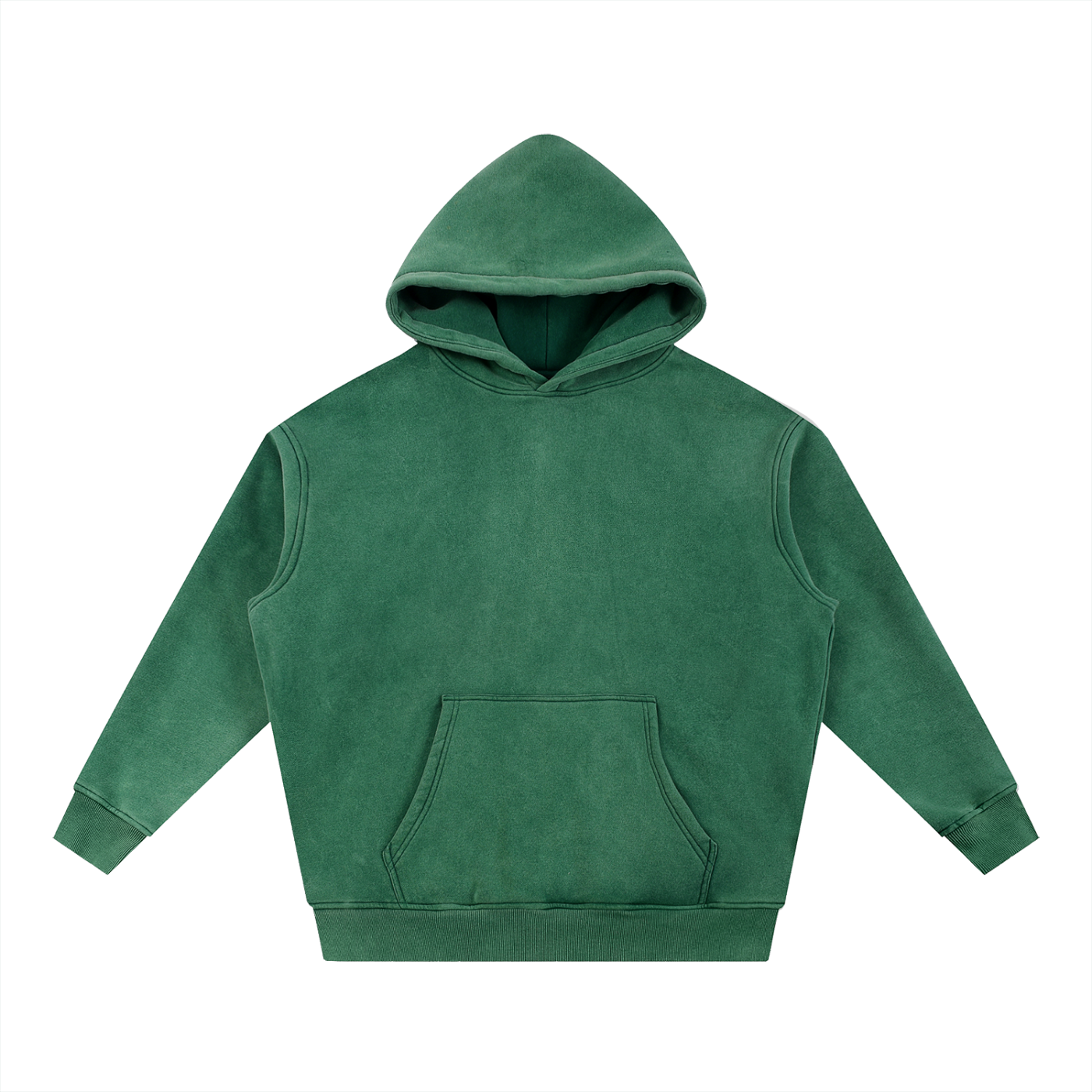Unisex Snow Wash Fleece Oversize Hoodie