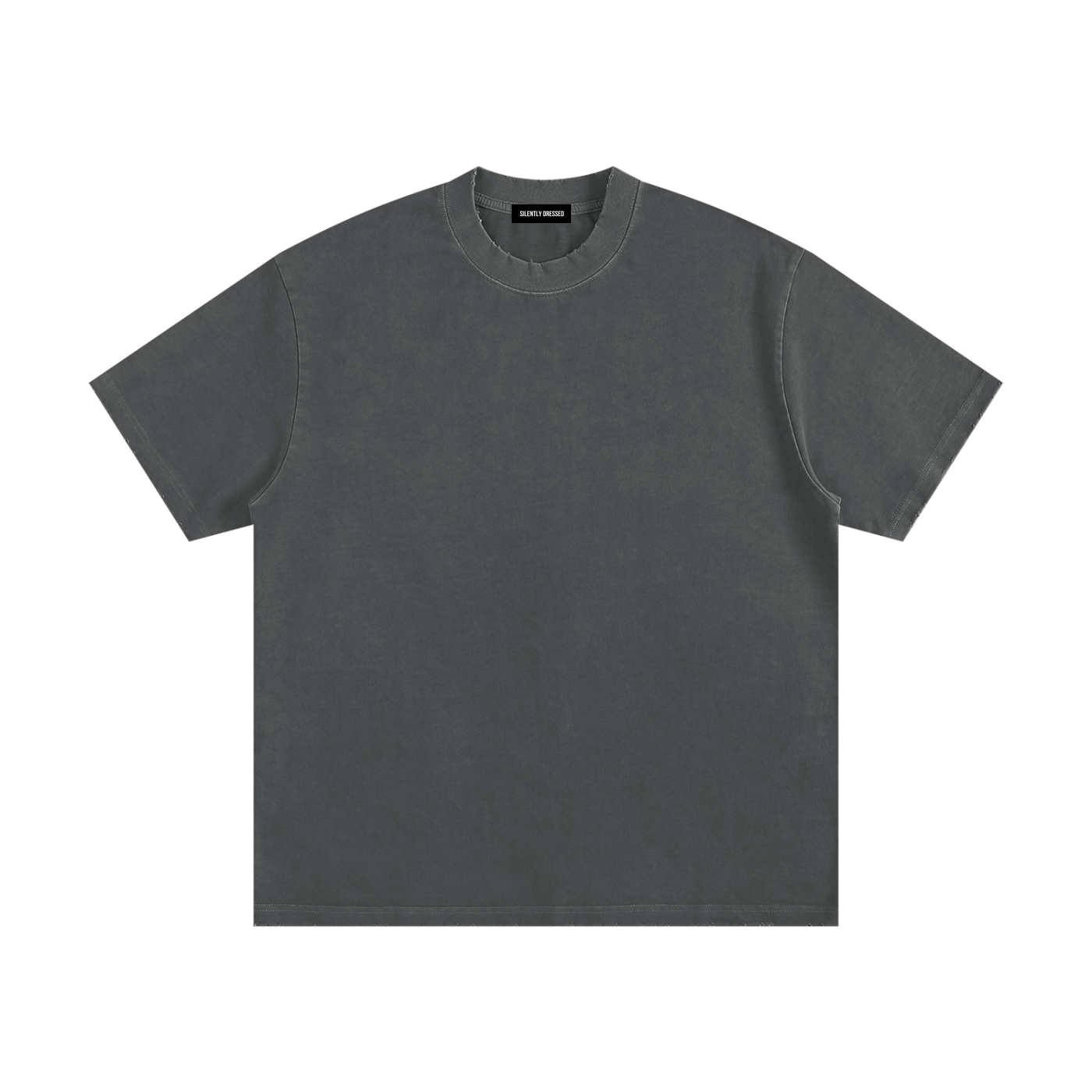 Heavyweight Vintage Washed Frayed T-Shirt