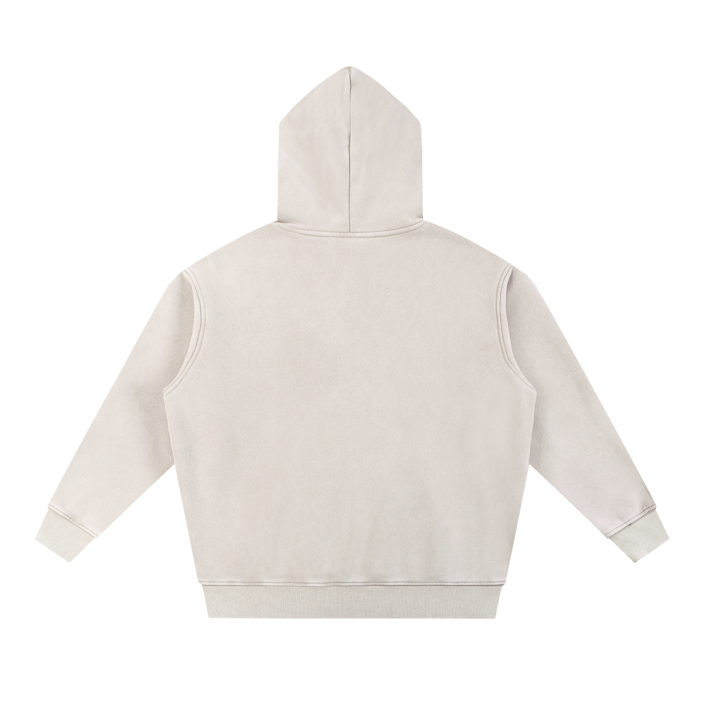 Unisex Snow Wash Fleece Oversize Hoodie