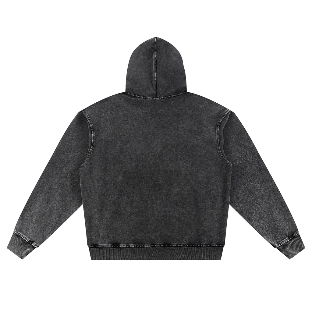 Unisex Snow Wash Oversized Hoodie