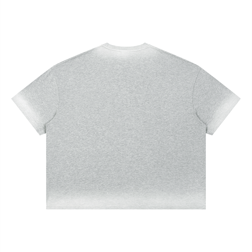 Unisex Boxy Sunfade Vintage Wash T-Shirt