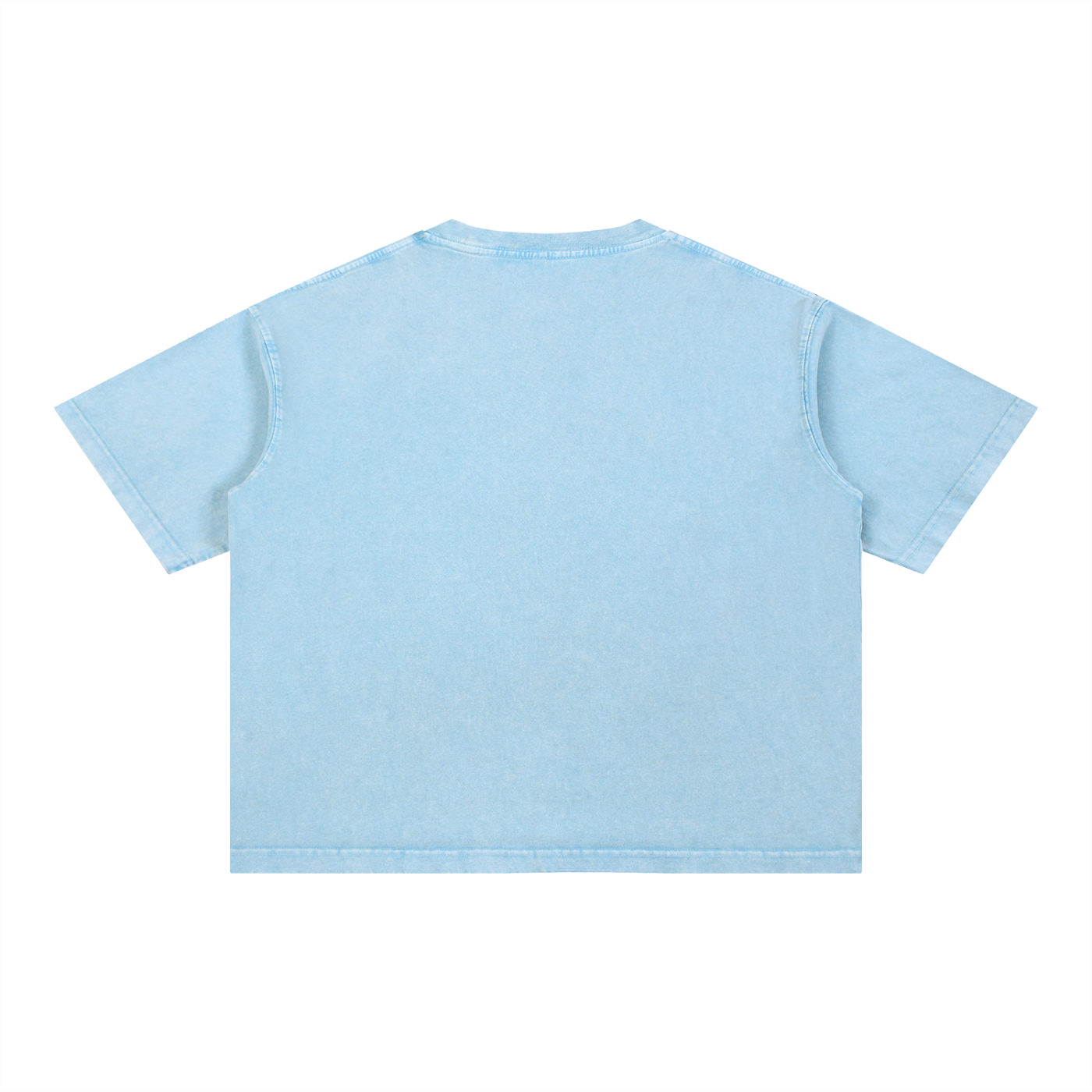 Unisex Mineral Wash Boxy Cotton T-Shirt