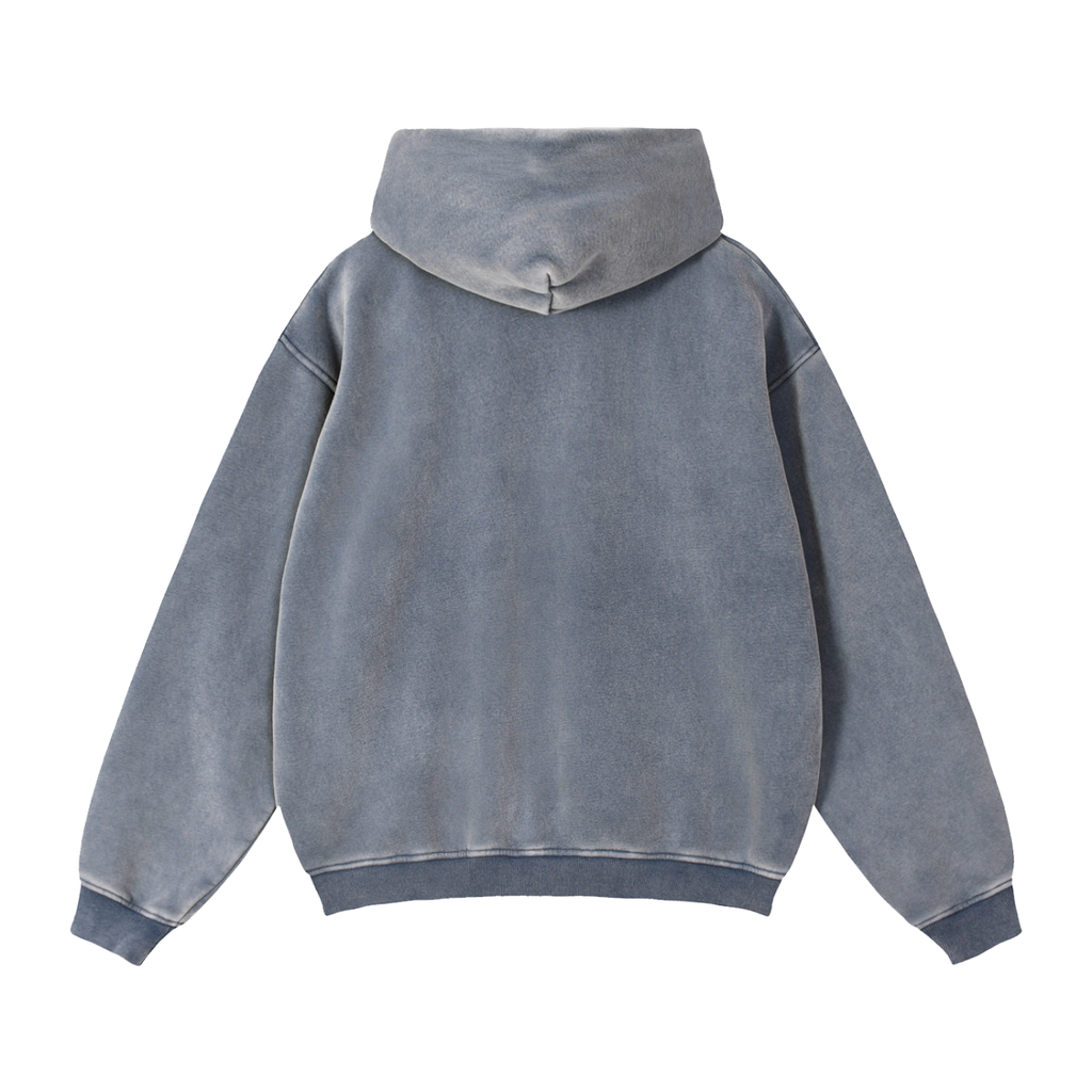 Unisex Snow Wash Oversized Hoodie