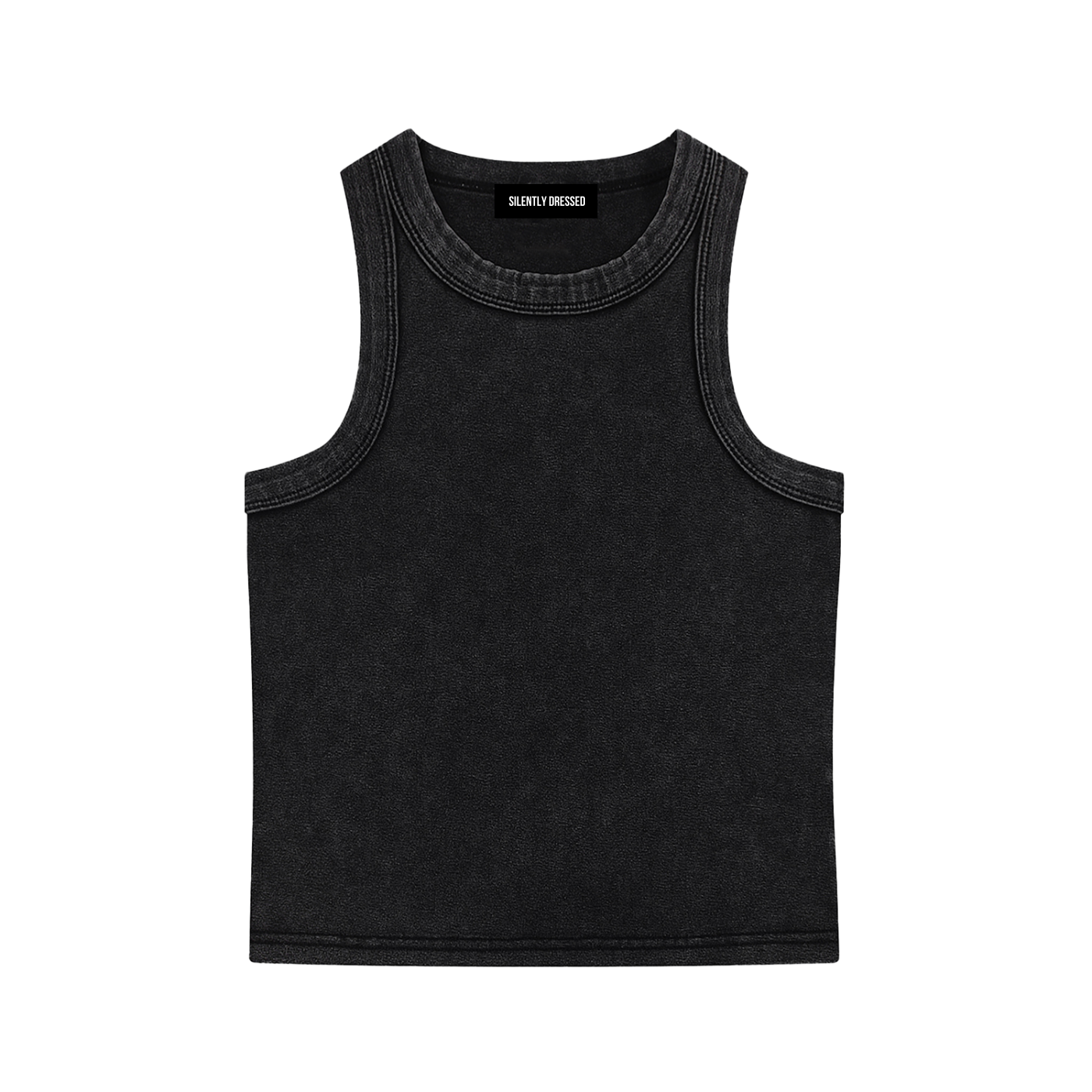Women’s Snow Washed Bodycon Tank Top