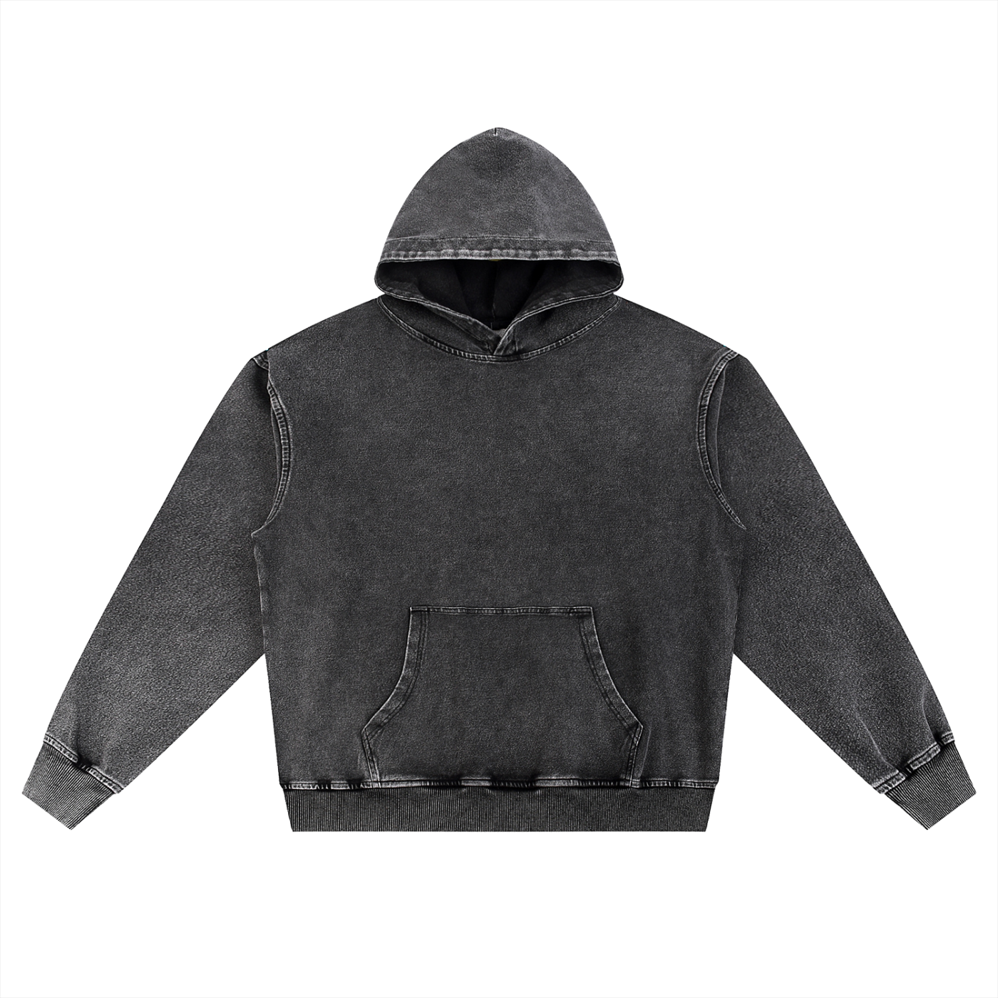 Unisex Snow Wash Oversized Hoodie