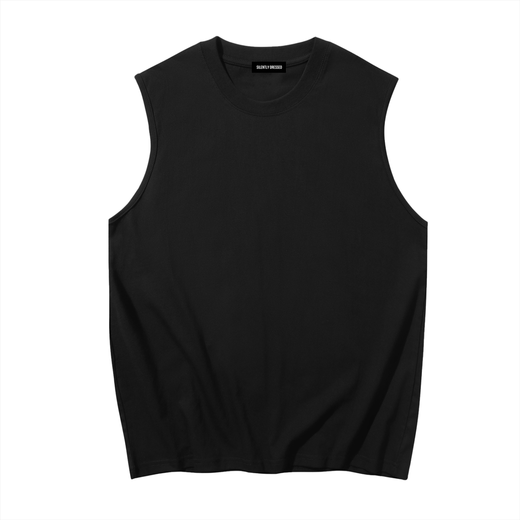 Men’s Sleeveless Cotton Tank Top