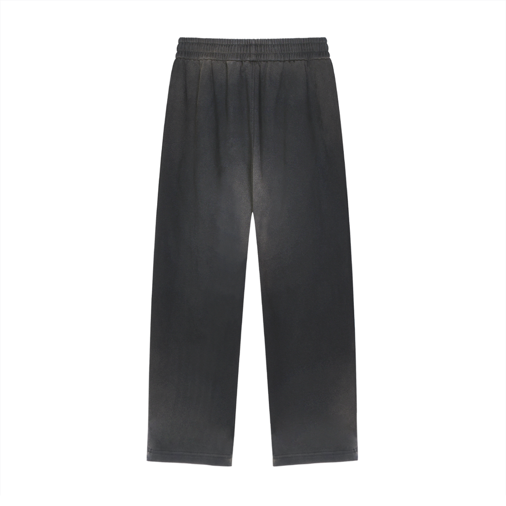 Unisex Sun Fade Raw Edge Straight-Leg Sweatpants