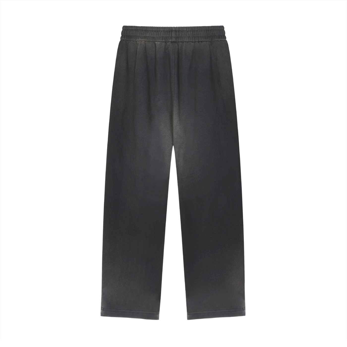 Unisex Sun Fade Raw Edge Straight-Leg Sweatpants