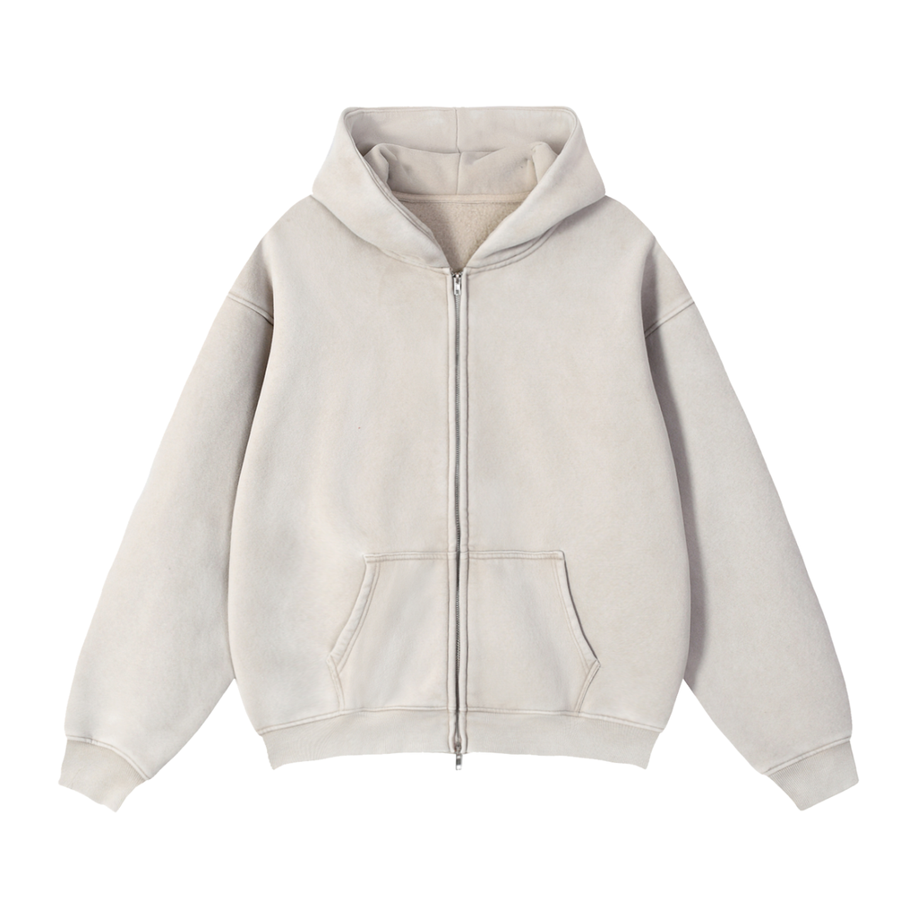 Unisex Snow Wash Oversized Hoodie