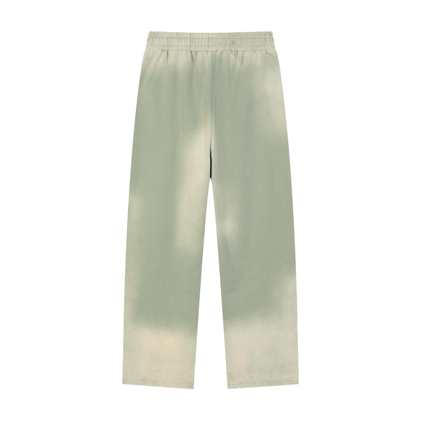 Unisex Sun Fade Raw Edge Straight-Leg Sweatpants