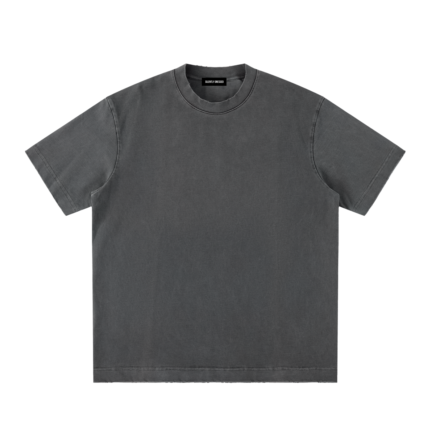 Heavyweight Vintage T-Shirt, Unisex Washed Cotton Streetwear Tee