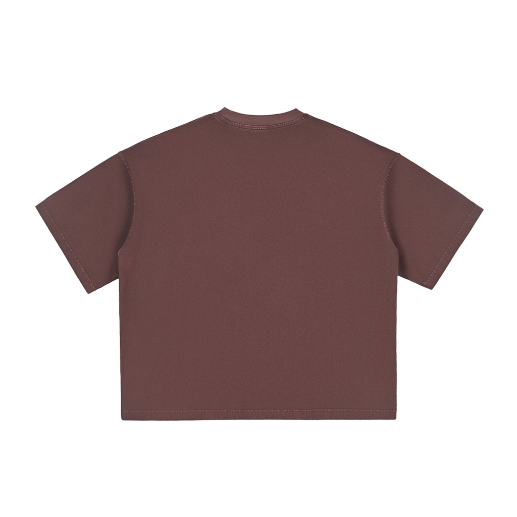 Unisex Vintage Washed Boxy T-Shirt