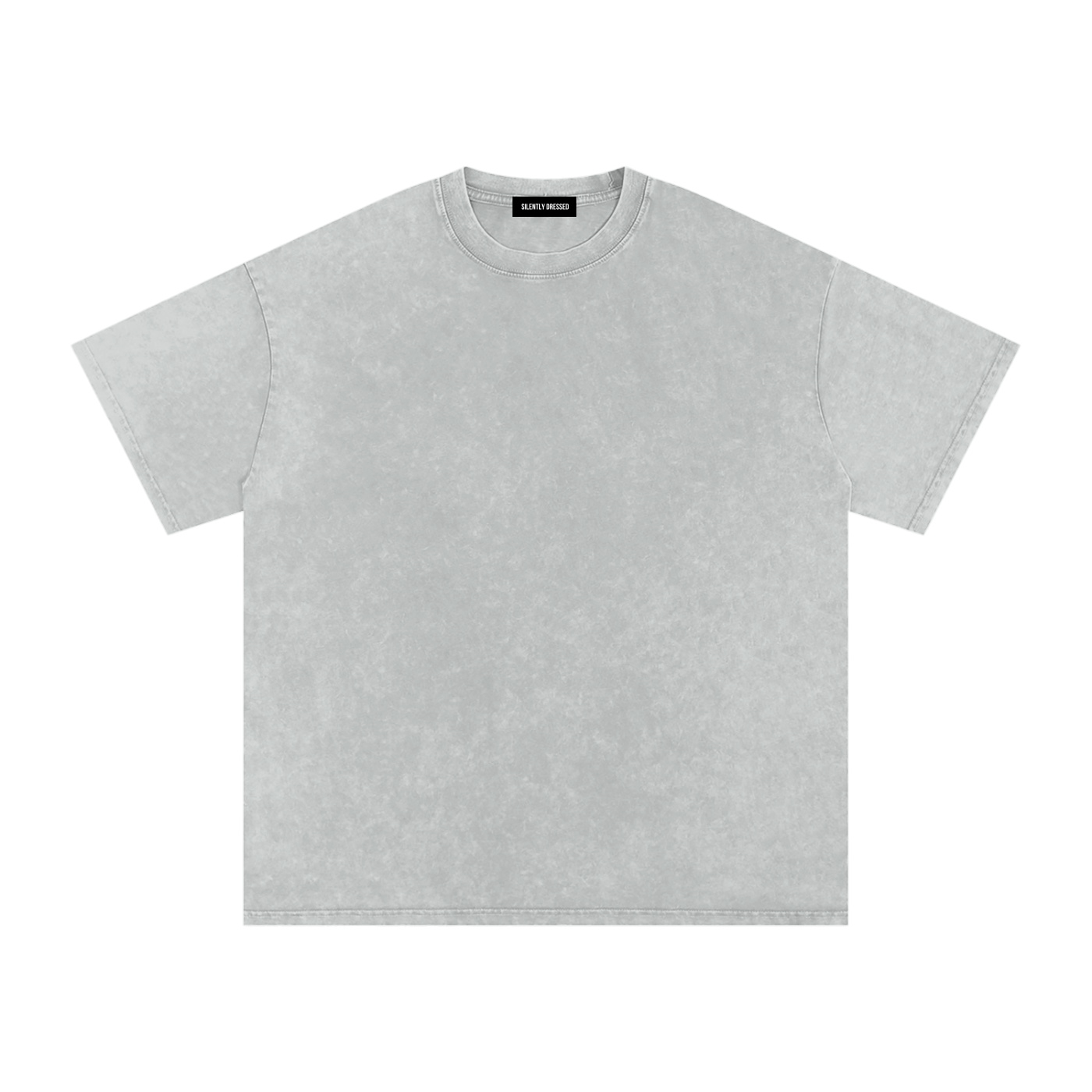 Unisex Snow Washed Oversized Cotton T-Shirt