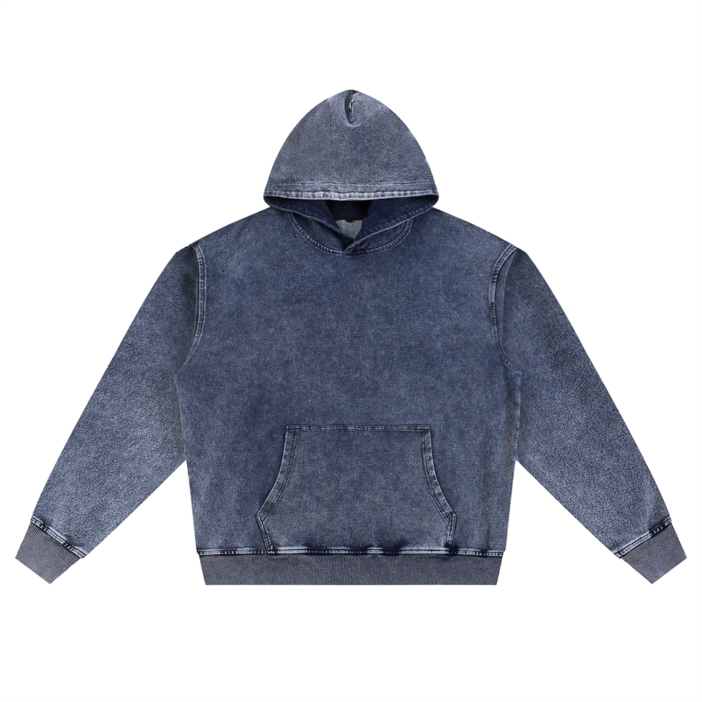 Unisex Snow Wash Oversized Hoodie