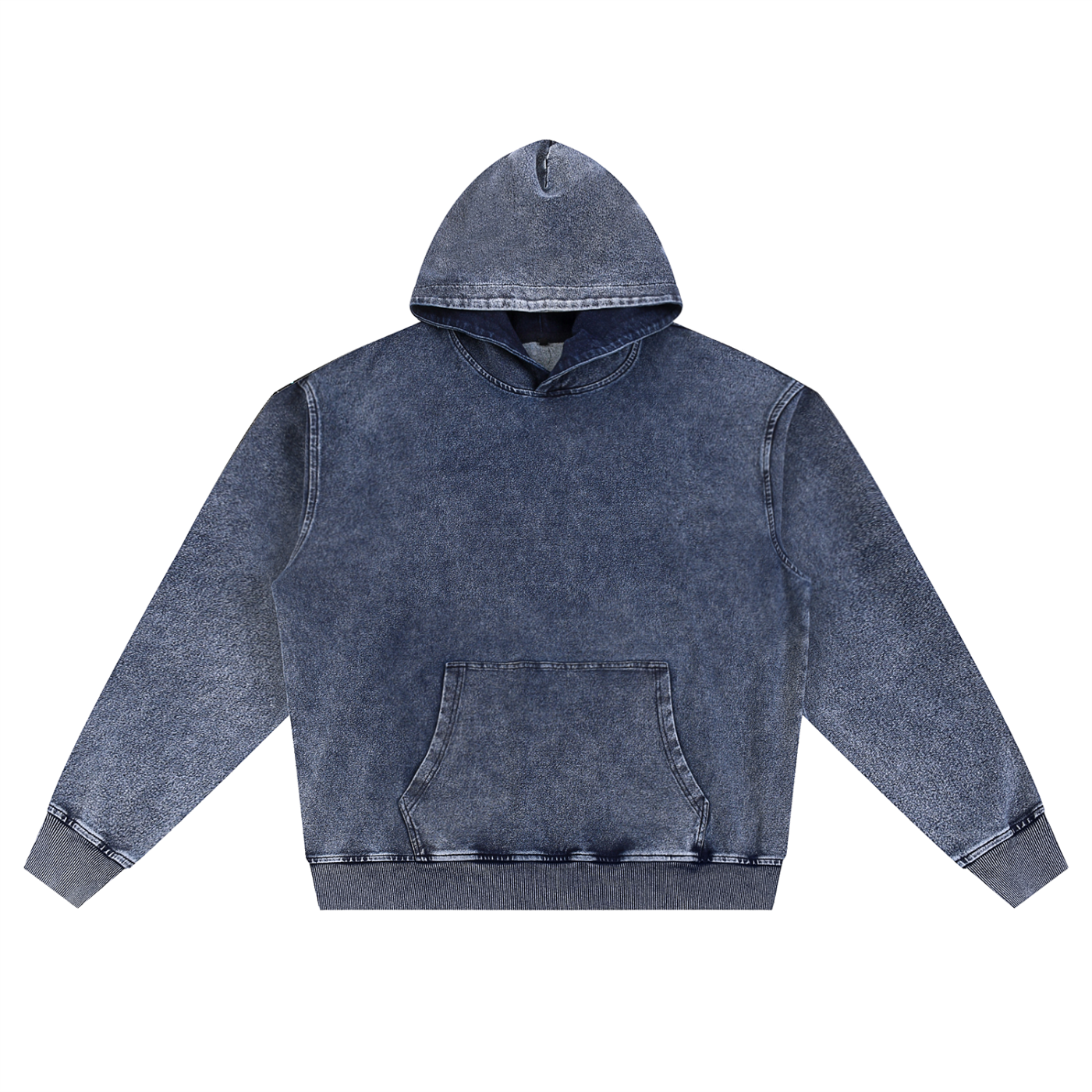 Unisex Snow Wash Oversized Hoodie
