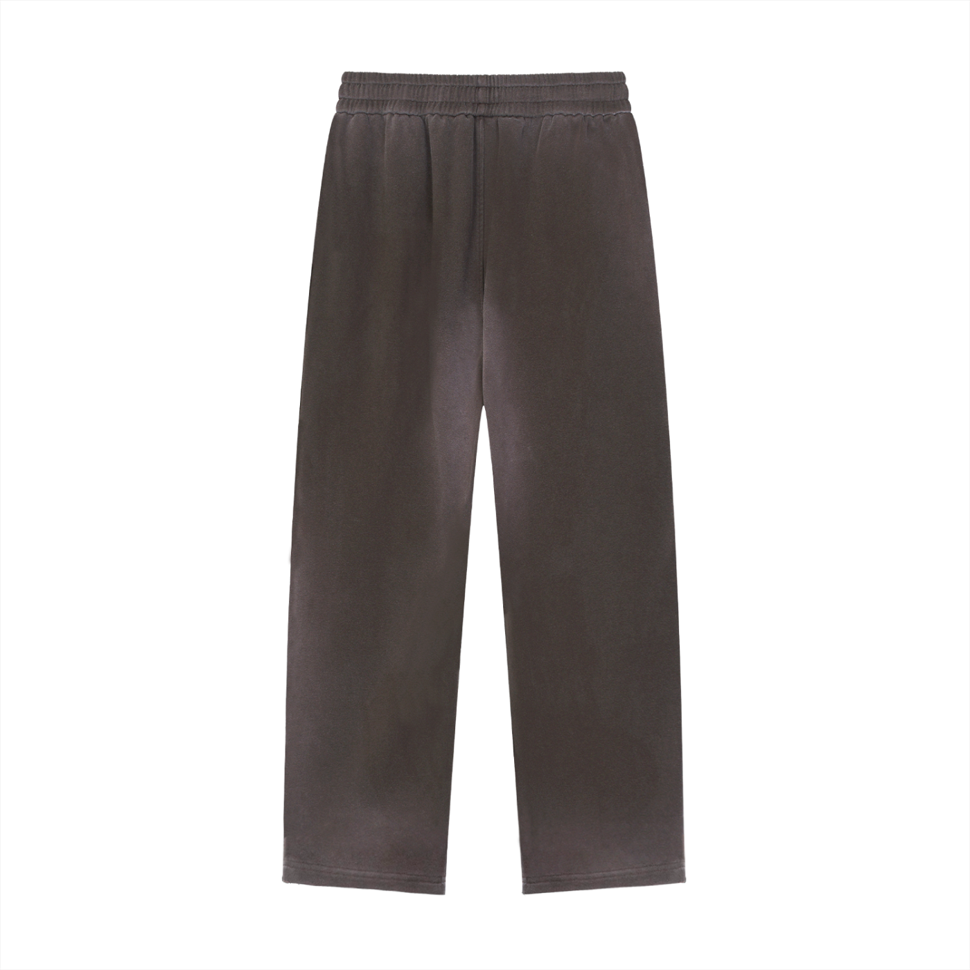 Unisex Sun Fade Raw Edge Straight-Leg Sweatpants