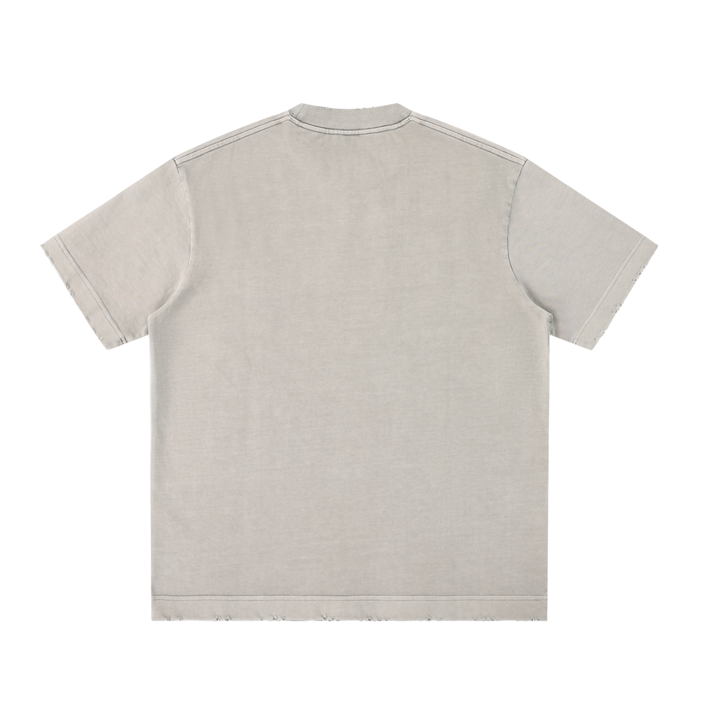 Heavyweight Vintage T-Shirt, Unisex Washed Cotton Streetwear Tee