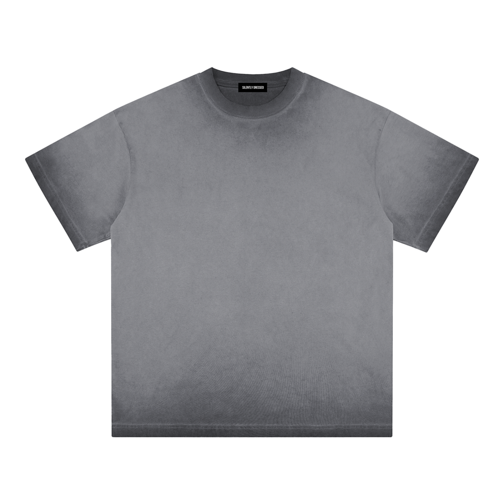 Unisex Reverse Dyed Loose Cotton T-Shirt
