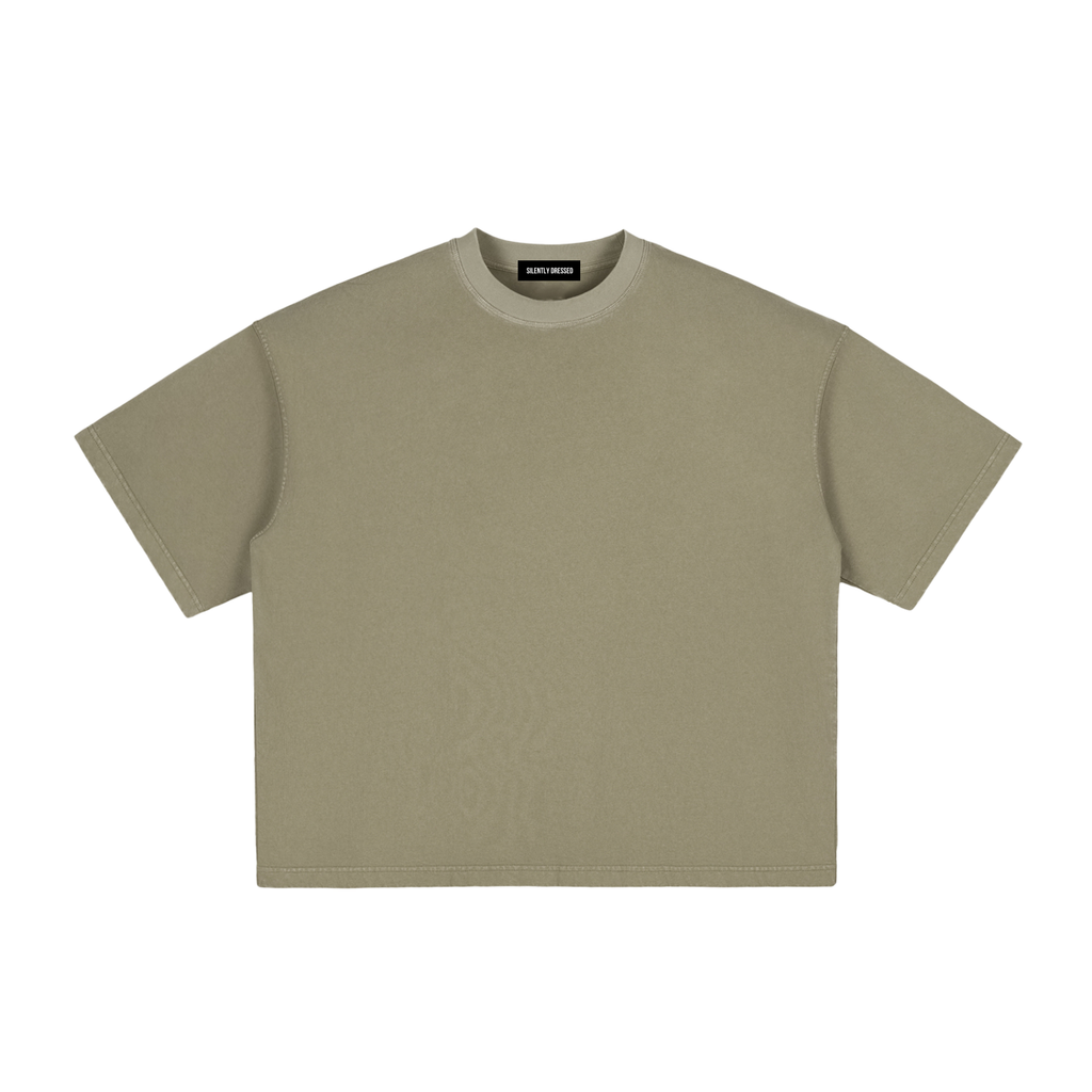 Unisex Vintage Washed Boxy T-Shirt