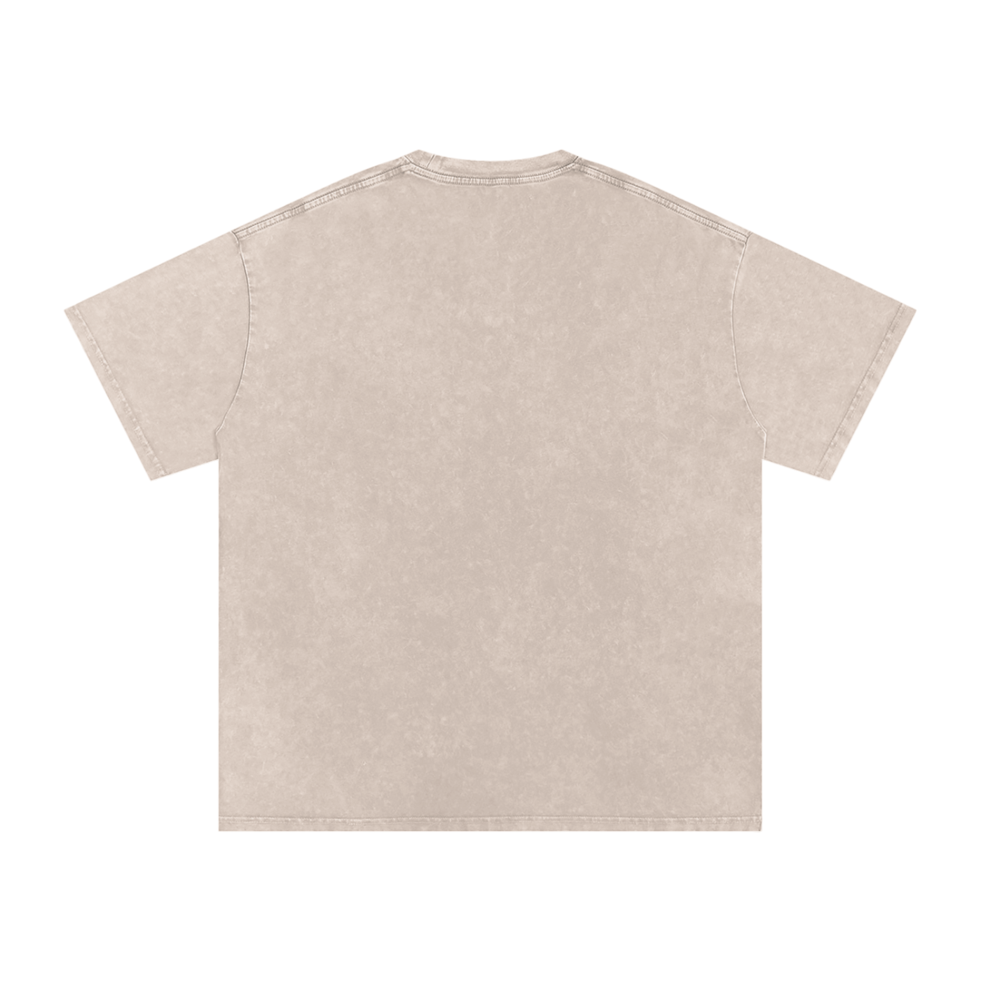 Unisex Snow Washed Oversized Cotton T-Shirt
