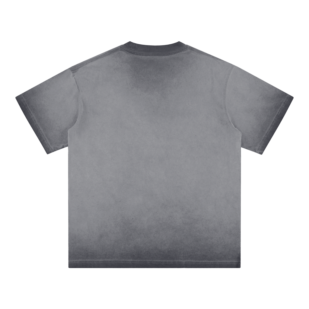 Unisex Reverse Dyed Loose Cotton T-Shirt