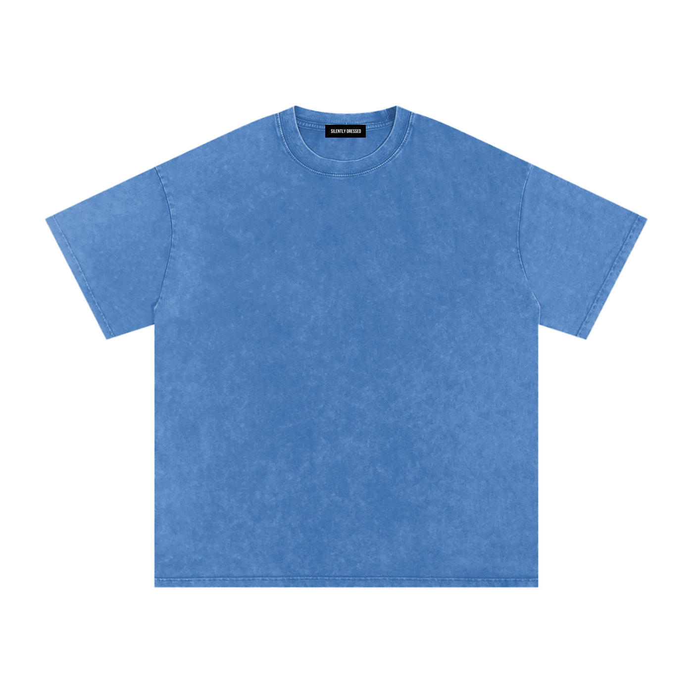Unisex Snow Washed Oversized Cotton T-Shirt