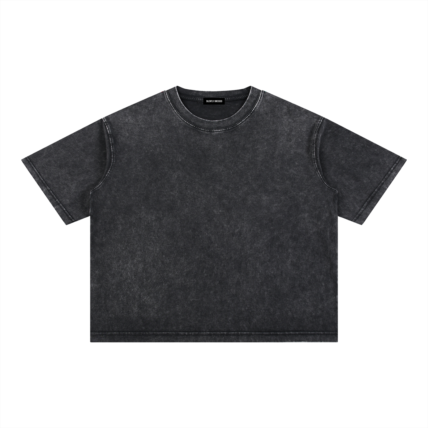 Unisex Mineral Wash Boxy Cotton T-Shirt
