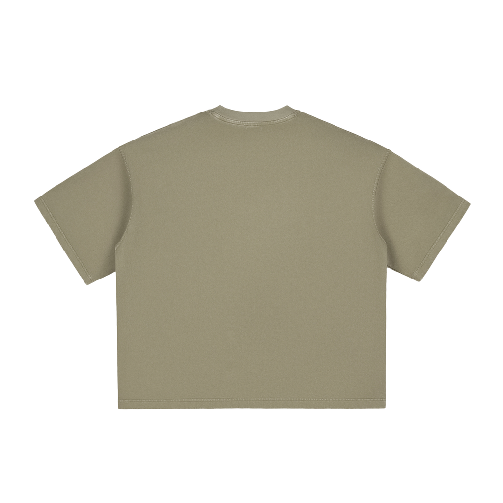Unisex Vintage Washed Boxy T-Shirt