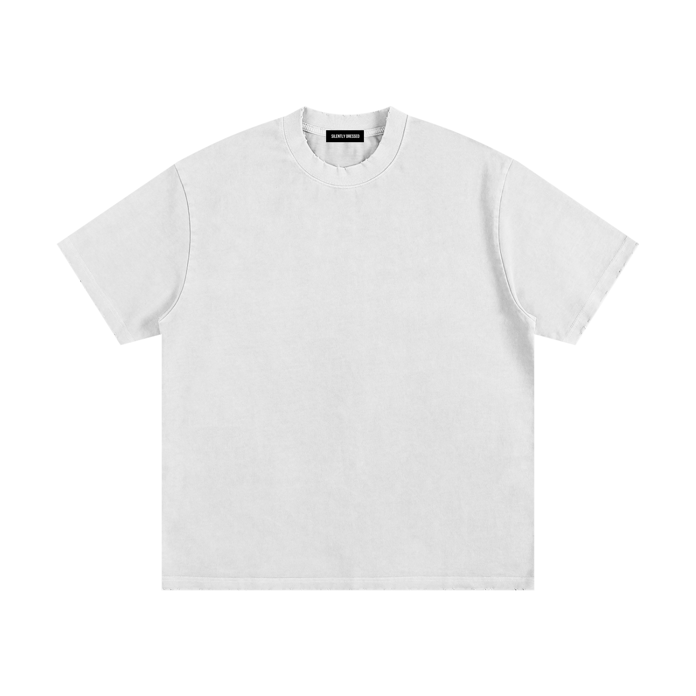 Heavyweight Vintage Washed Frayed T-Shirt