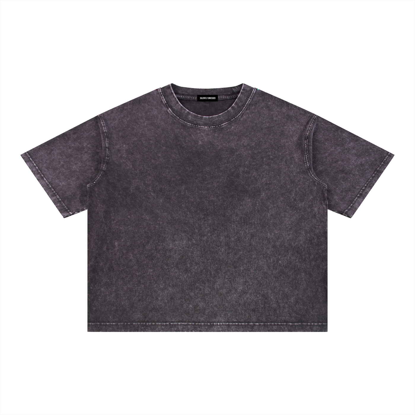 Unisex Mineral Wash Boxy Cotton T-Shirt