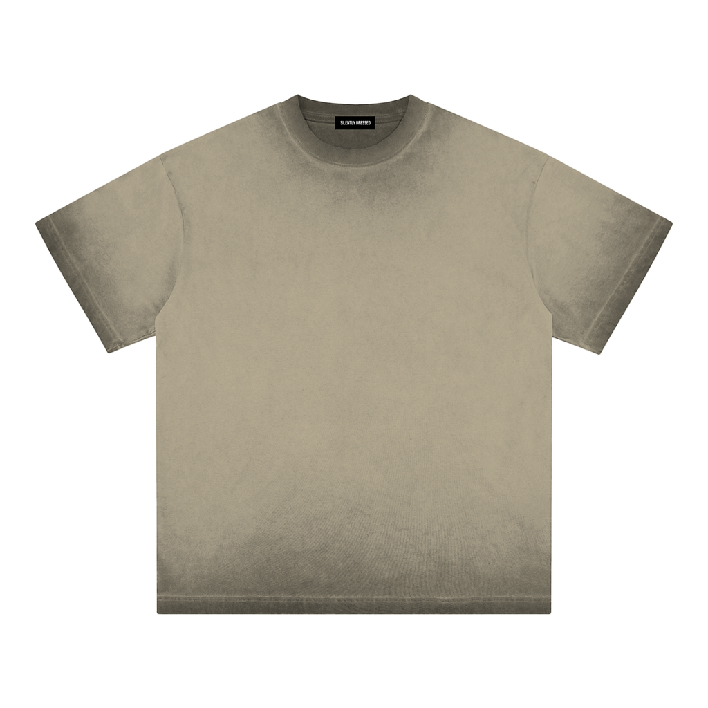 Unisex Reverse Dyed Loose Cotton T-Shirt