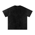 Unisex Snow Washed Oversized Cotton T-Shirt