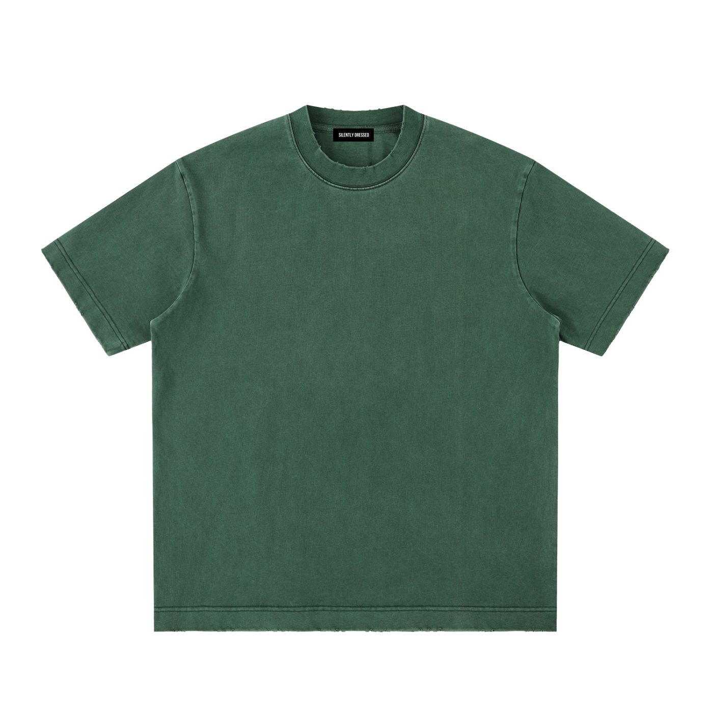 Heavyweight Vintage T-Shirt, Unisex Washed Cotton Streetwear Tee