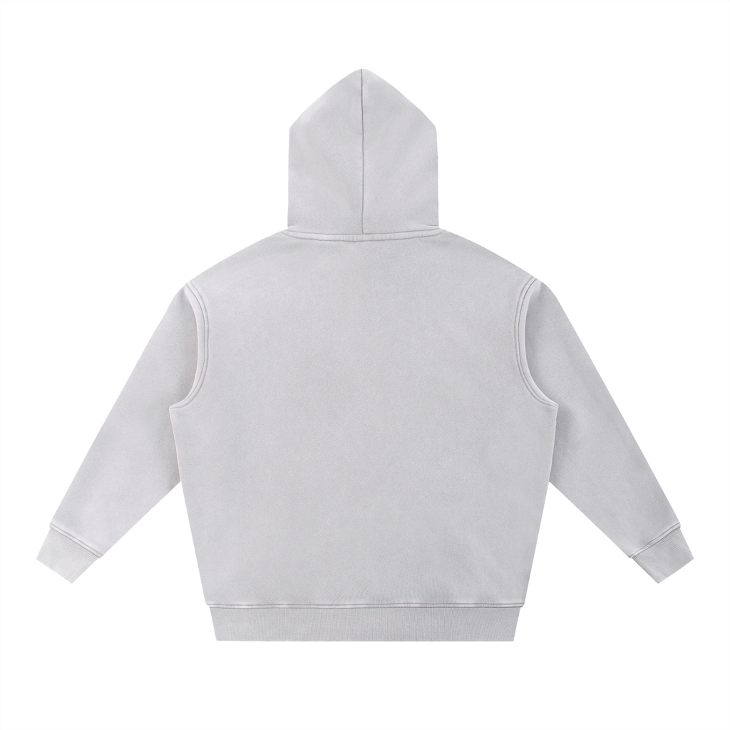 Unisex Snow Wash Fleece Oversize Hoodie