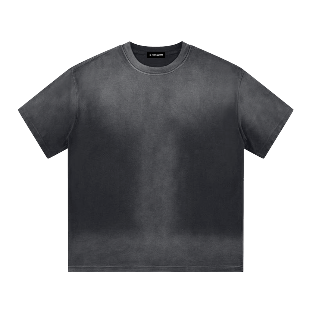 Unisex Gradient Washed Drop Shoulder T-Shirt