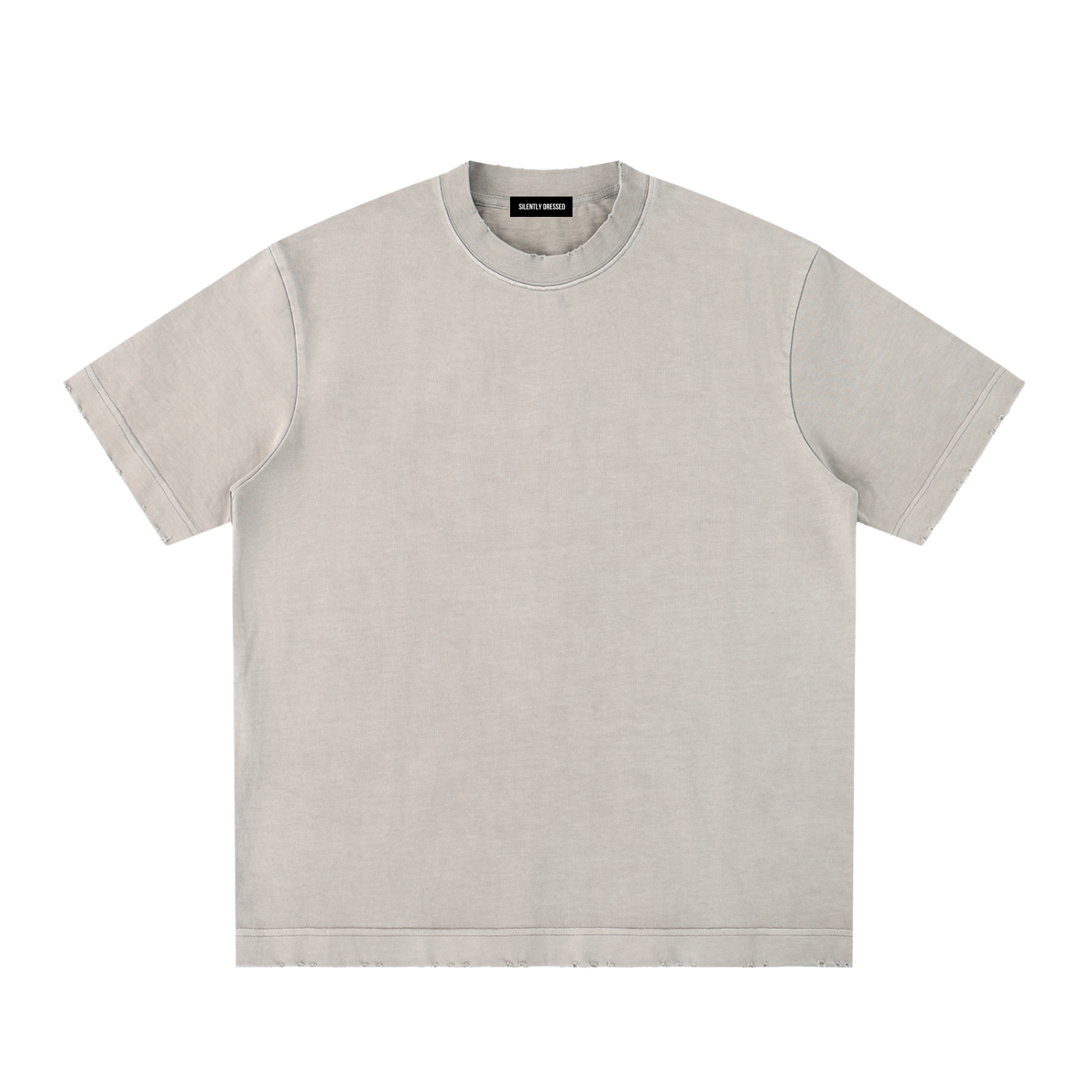 Heavyweight Vintage T-Shirt, Unisex Washed Cotton Streetwear Tee