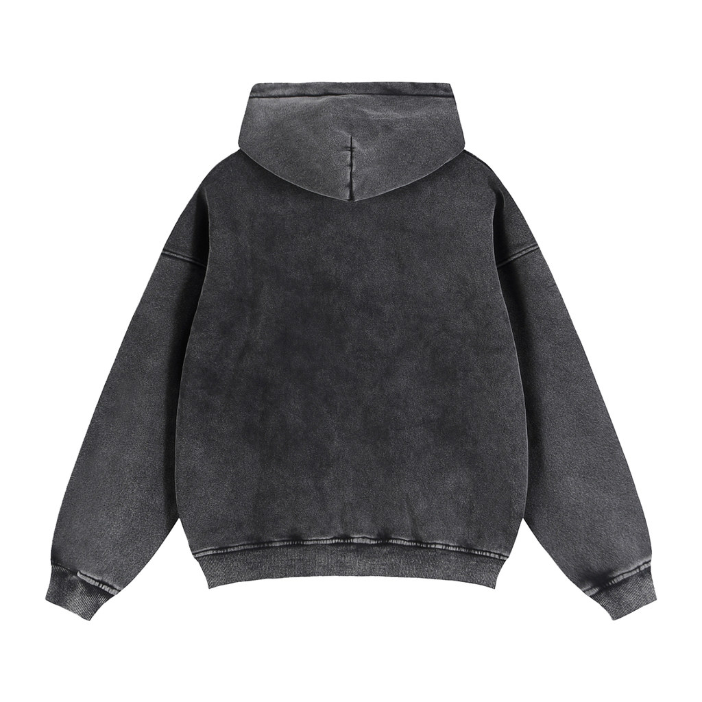 Unisex Snow Wash Oversized Hoodie