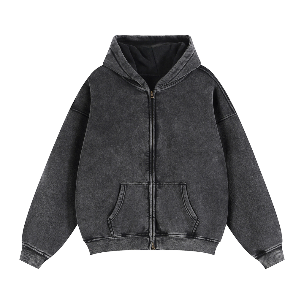 Unisex Snow Wash Oversized Hoodie