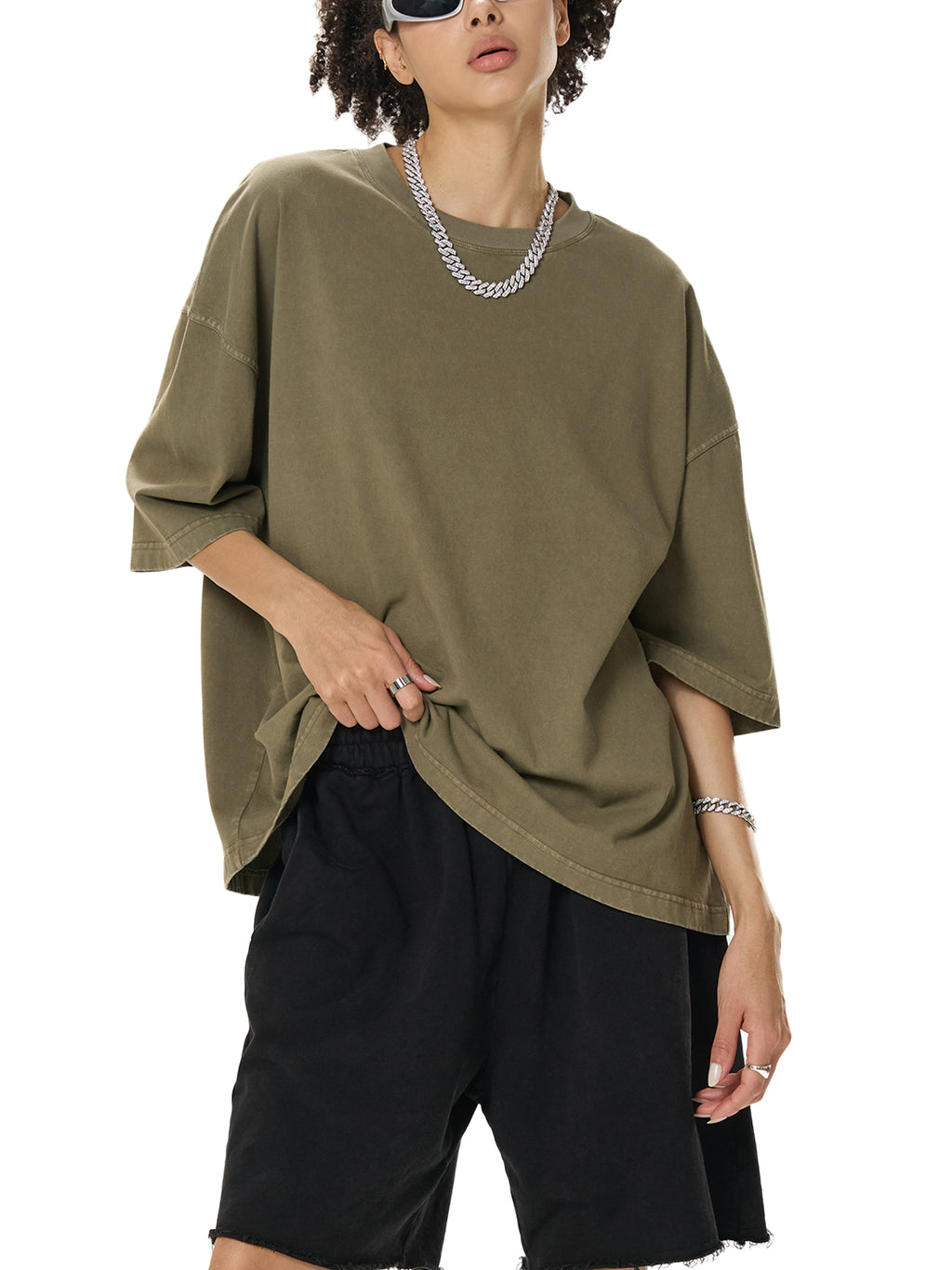 Unisex Vintage Washed Boxy T-Shirt