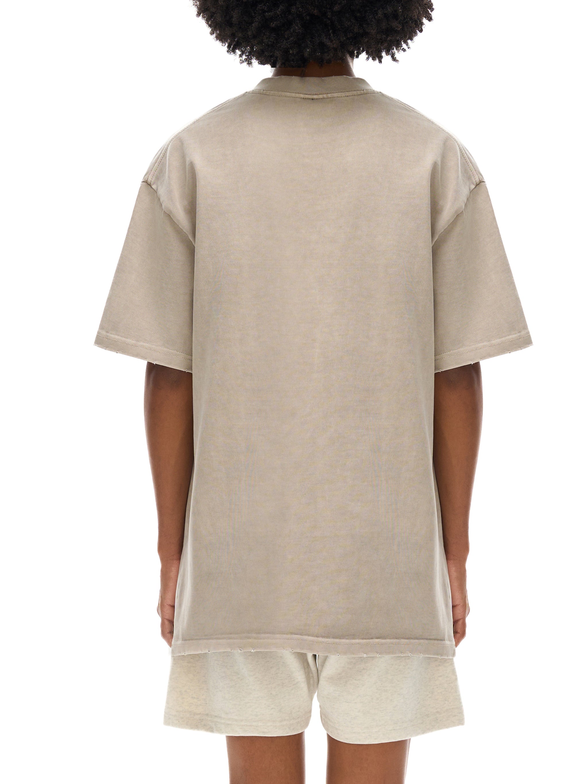 Heavyweight Vintage T-Shirt, Unisex Washed Cotton Streetwear Tee